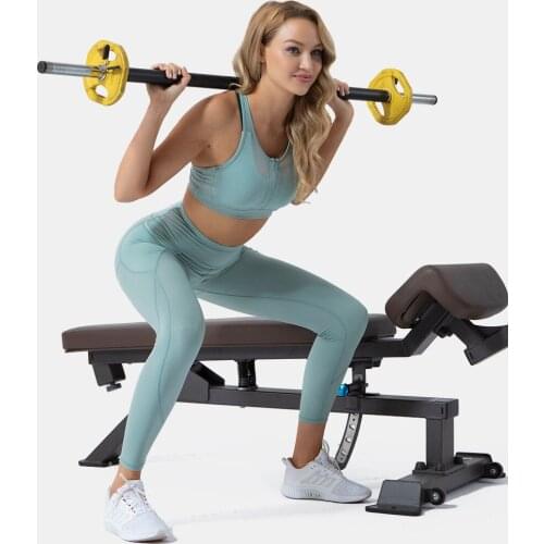 RZAHUAHU Women Yoga Set Workout Sport Pants Bra Gym Clothing Short Crop Top High Waist Running Leggings Sports Set