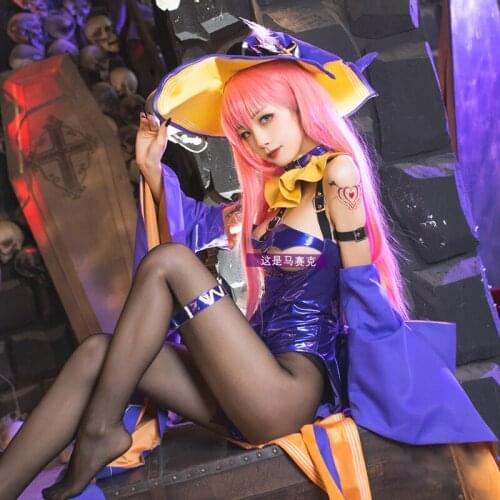 Anime Azur Lane Memphis Sexy Jumpsuits Uniform Witch Changing Suit Cosplay Costume+wigs+shoes Women Halloween Free Shipping 2019