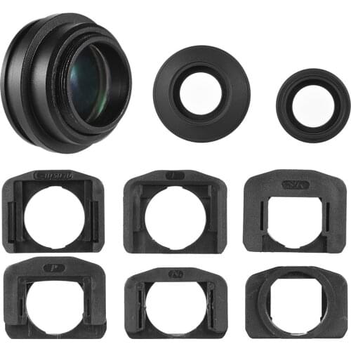 1.51X Fixed Focus Viewfinder Eyepiece Eyecup Magnifier for Canon Nikon Sony Pentax Olympus Fujifilm Samsung Sigma Minoltaz DSLR