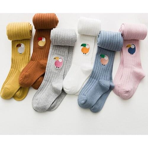 2 Pcs Baby Girl Tights Spring Autumn Pretty Solid Tights Children Pantyhose Stockings Kids Knee High Tights For Girl 1-8 Yrs