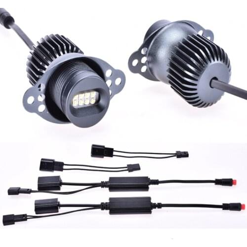 2pcs 160W Error Free LED Angel Eyes Marker Light Bulbs for BMW E90 91 Car Headlight Error Free 328i 335i 325xi 330i 335i 335xi