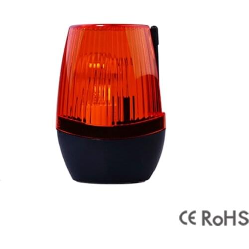 AC220V Flashing Warning Light Lamp For Sliding Gate Opener Wireless