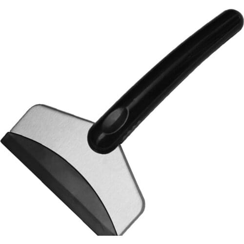 Car Snow Shovel Stainless Steel Snow Scraper Household Refrigerator Defroster Shovel Short Car Accessories