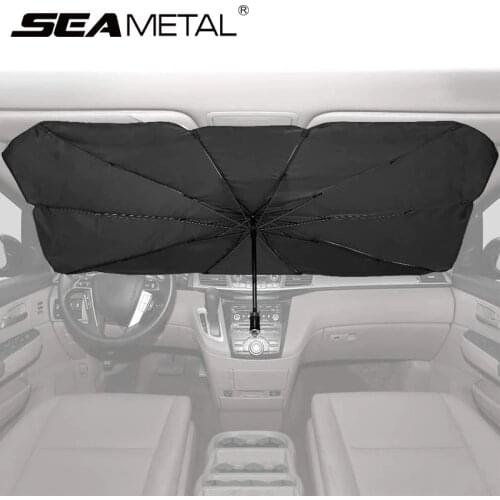 Car Sunshade Interior Protector Covers Universal Car Interior Parasol UV-Protective Auto Front Rear Window Sunshade Windshield