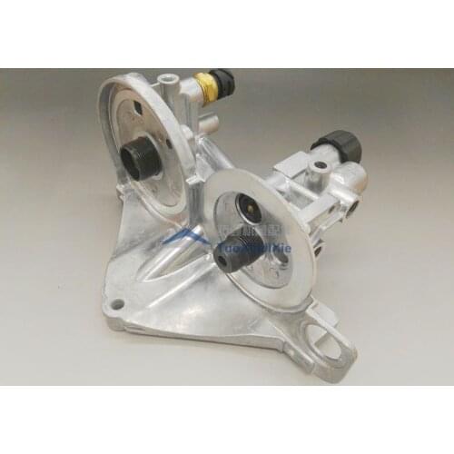 Free shipping Excavator EC360/380/460/480 Oil Filter Seat Diesel Filter Holders Hand Oil Pump with Sensor