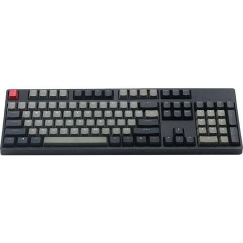 Black Gray mixed Dolch Thick PBT RGB Shot Backlit 108 Keycap OEM Profile For Cherry MX Switches keyboard Keycap T3LB