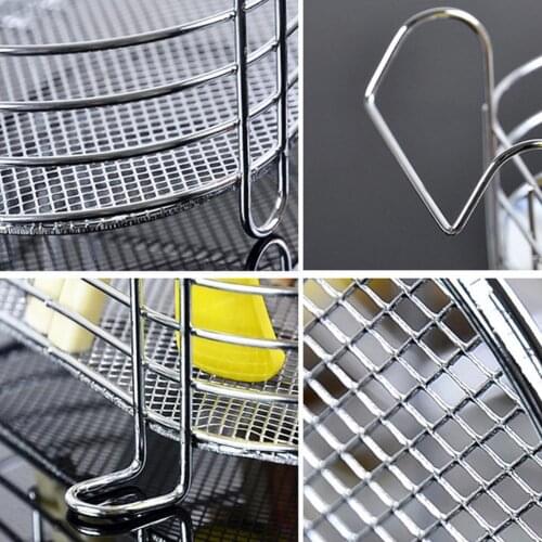 Multifunctional Spoon Fork Chopstick Storage Holder Organizer Rack Racks Double Drain Layer Cutlery Box For Kitchen L1Q3