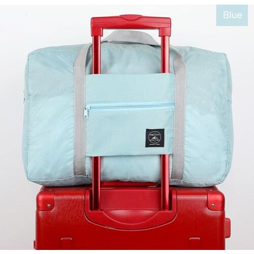 2021 New Nylon Foldable Travel Bags Clothes Storage Bag Large Capacity Waterproof Bag Women Outdoor Travel Bags Moistureproof
