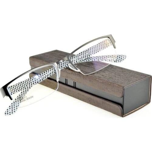 Eyeglasses Glasses Lentes Opticos Mujer Clara Vida Designer Half Rim Sport Glasses Frame Reading Prescription Customized