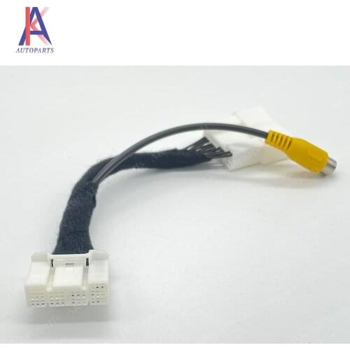 For Toyota Avalon 15th XX50 2018 2019 Original Rear View Camera RCA Adapter Wire Harness Cable Connector