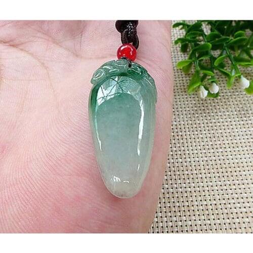 Beautiful Certified 100% Natural Lucky Melon Pendant