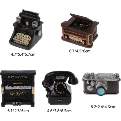 Newborn Photography Props Infant DIY Props Accessories Retro Resin Mini Small Decoration Creation Gentlemen Camera