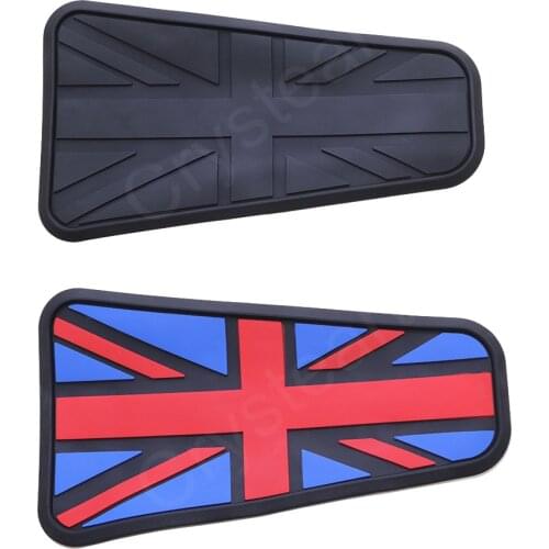 Retro Motorcycle Cafe Racer Gas Fuel Tank Rubber Sticker Protector Knee Tank Pad Grip Decal For Triumph T120 T100