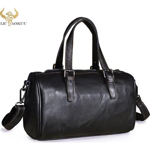 Vintage Quality LEATHER Famous Brand Luxury Ladies Small handbag Shoulder bag Women Designer female Retro Cross-body bag 228