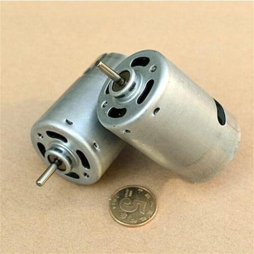 RS-545 DC 6V 9V 12V 18V Volt 24600RPM High Speed Power Large Torque Powerful Mini Motor fr Electric Drill Machinery Tool Model