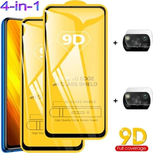 Poco x3, tempered glass for poco x3 nfc glass pocophone f2 pro camera protection poko f3 f2 pro xiaomi poco x3 screen protector