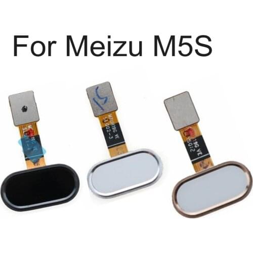 For Meizu Meilan M5S Home Button FingerPrint Touch ID Sensor Flex Cable Ribbon Replacement Part