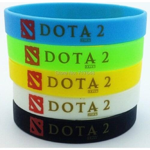 100pcs Dota wristband silicone bracelets free shipping by ePacket