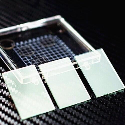 107*81*1.1mm 50% Transmission Transflective Glass T:R=50:50 Telephoto Beamsplitter Galss Plate Prism Teleprompter 1pcs