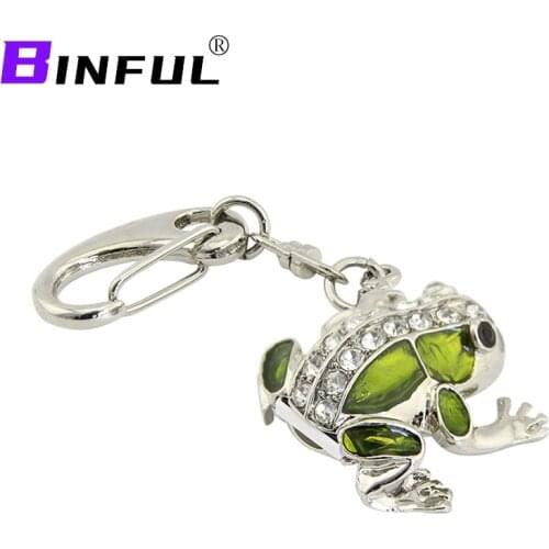 2021 exclusive Limited Crystal green frog Pendrive Pen Drive 128GB 32G Pendrive 64G Mini Usb Flash Drive 256G 512GB Memory Stick