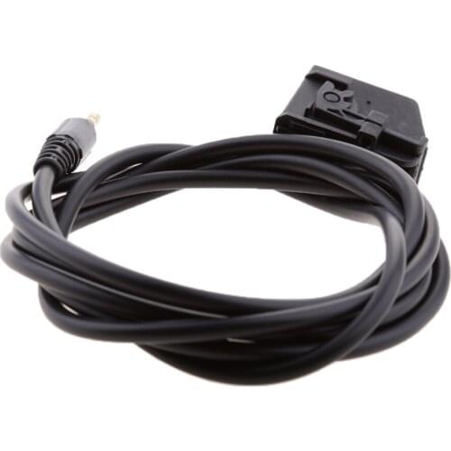 Car 3.5mm Male Aux Audio Input Connector Cable Adapter for Mercedes Benz