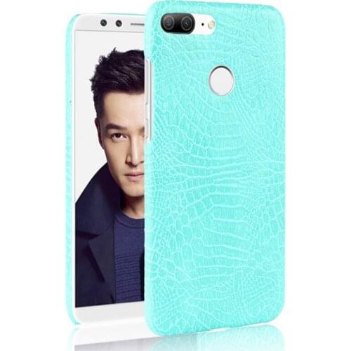Huawei Honor 9 Lite 2017 Case Crocodile PU+PC Skin Back Cover Hard Phone Case for Huawei Honor 9 Lite Shell Cover Protector