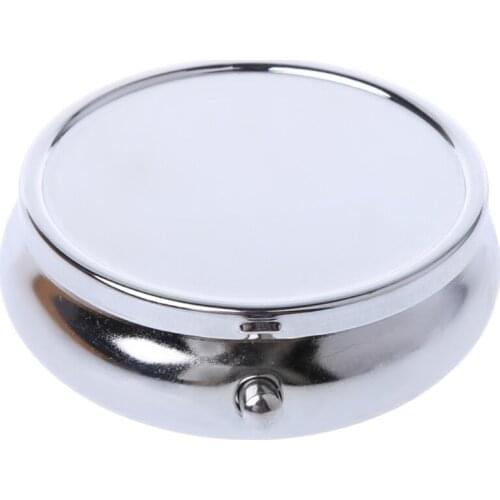 1PC Pillbox Medicine Container Key Chain Tablet Storage Case Key Ring Pill P82A