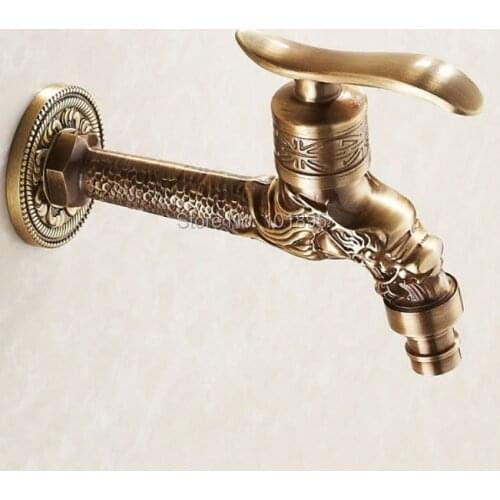 L16865 Luxury 2 Model Wall Mounted Brass Material Bronze Bibcock