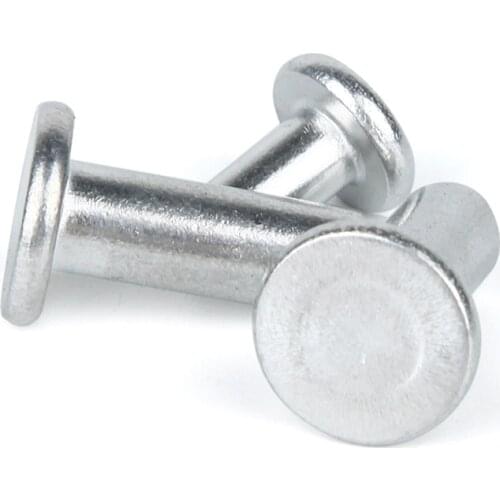 M2.5 m3 m4 m5 m6 Aluminium Flat head Solid rivet , Flat Head Aluminum rivet SMT-SH fasteners ,K031