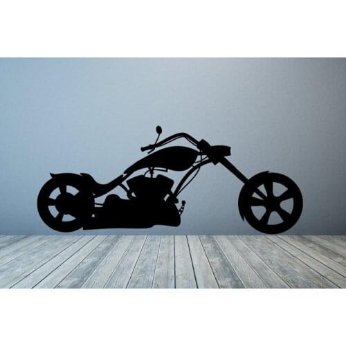 Motorcycle Pattern Wall Decal Art Mural Vinyl Wall Stickers For Kids Rooms Boys Bedroom Motorbike Rider Home Decor StickerSYY868