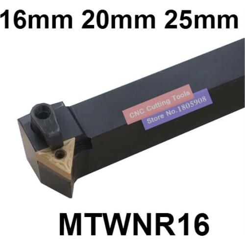 MTWNR1616H16 MTWNR2020K16 MTWNR2525M16 MTWNL1616H16 MTWNL2020K16 MTWNL2525M16 MTWNL CNC External Turning Tool