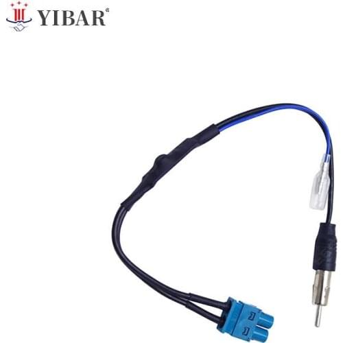 OEM Dual FAKRA RF Radio Antenna Adapter With Amplifier For Volkswagen RNS510/RCD510/310/Golf/MK5/MK6/Passat B6/B7/Tiguan