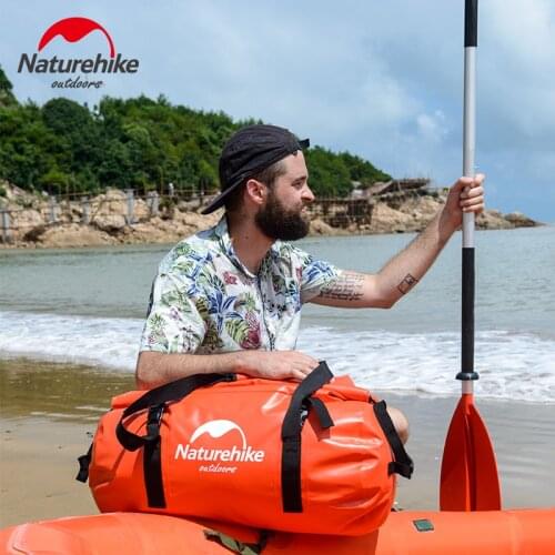 Naturehike Beach Large-Capacity Handbag 500D Waterproof Clip Mesh Dry And Wet Storage Waterproof Camel Bag