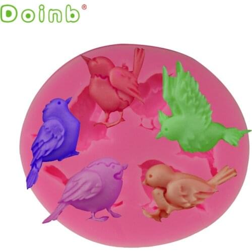 3D Bird Silicone Cake Mold Chocolate Soap Mold Baking Cake Decoration Tool DIY Cake Moulds