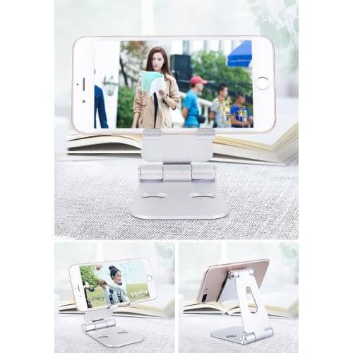 Foldable Aluminium Alloy Desk Table Tablet Mobile Phone Stands Holders For Huawei Honor 7C/6A/5A,Enjoy 8,Honor View 10,P smart