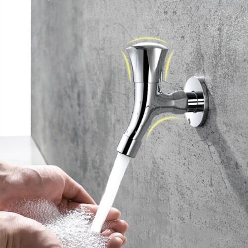 Bath Crane Only Cold Bibcock Spout Filler Faucet New 100% Solid Brass Chrome Mixer Tap With Waterfall Water Outlet