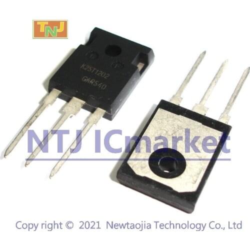 5 PCS IKW25N120T2 TO-247 K25T1202 IGBT 25A 1200V Transistor