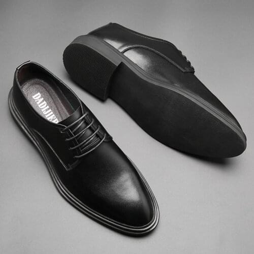Brand Men Simple Lightweight Men Classic Derby Shoes Male Business Dress Formal Shoes formal shoes men