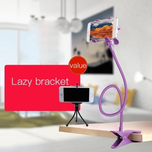 Universal Flexible Holder Lazy Mobile Phone Gooseneck Stand Holder Stent Flexible Bed Desk Table Clip Bracket For iPhone Samsung