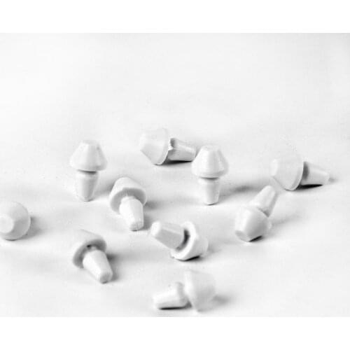 10 Pieces White Modern Furniture Table Lamp Models for Dollhosue Decors