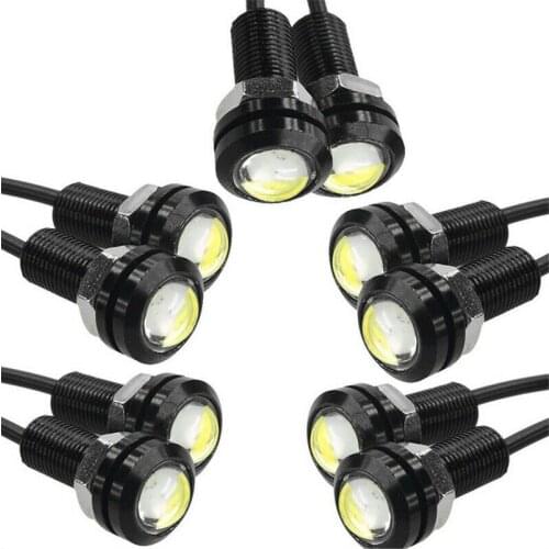 10X Eagle Eye 18mm led Fog Strobe light Parking Lights Daytime Running Light DRL car light led lights for car