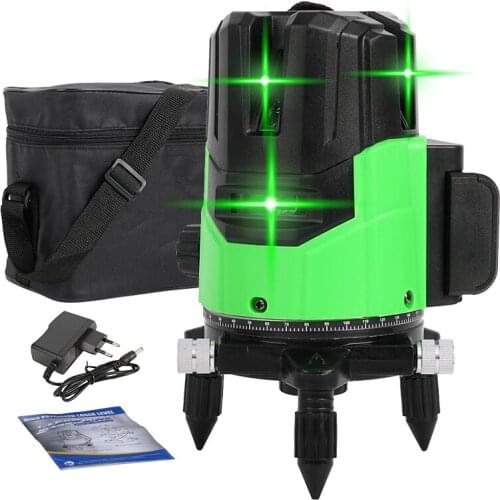 2/3/5 Lines Laser Levels Self-leveling Horizontal And Vertical Cross Super Powerful Green Laser Beam 360 Rotatable Laser Levels