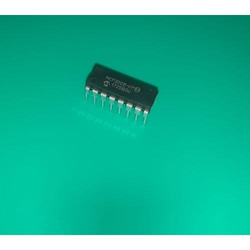 MCP3008-I/P DIP16 IC ADC 10BIT 2.7V 8CH SPI 16DIP MCP3008-I-P