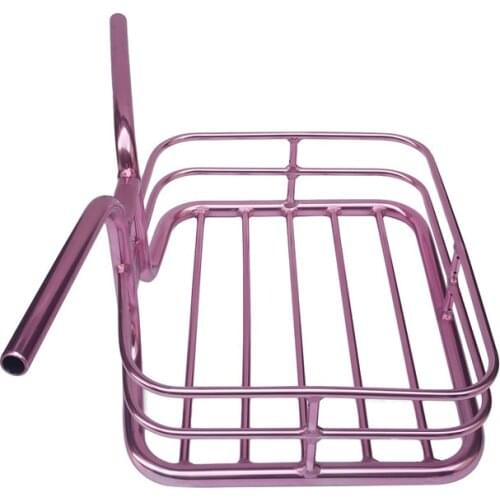 Aluminum Basekt Integrated Handlebar With Basket Big Size For Fixie Bike Ready Stock