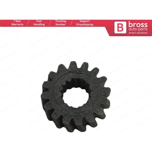BGE587 Sunroof Motor Repair Hardened Steel Gear for Honda. Teeth Number: 16 Outer Diameter: 13.45mm Hole Diameter: 5.80mm
