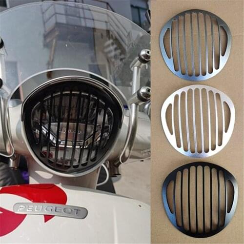 For Peugeot Django150 Django 150i Motorcycle Headlight Cover Head Lamp Protector CNC Aluminum Net Accessories