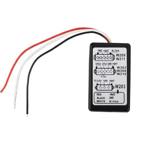 Best Price Black Color MB ESL Emulator support W202 W203 W208 W210 W211 W639 Free Shipping