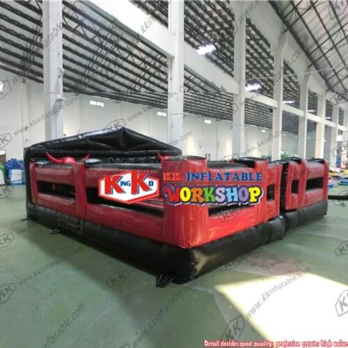 Commercial Inflatable Adult Bucking Bronco Rodeo Bulls ,Wipeout Games Mechanical Bull for Adults