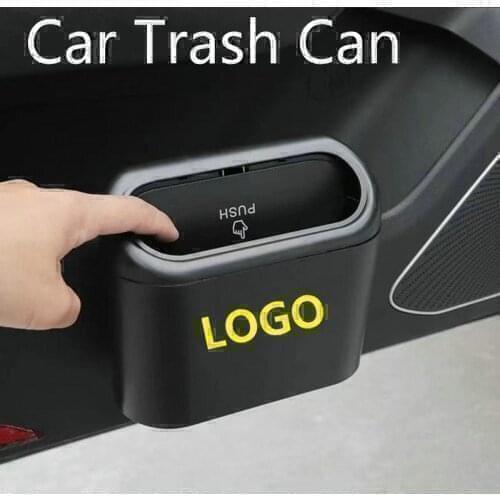Car Trash Can Garbage Bin Car Logo Interior Storage Box For Lexus IS250 RX300 350 330 RX450h GX470 460 IS200 300 ES300h ES250 LS