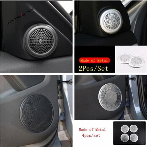Metal A Pillar Stereo Speaker / Door Stereo Audio Loudspeaker Decor Cover Trim For Land Rover Range Rover Evoque L551 2020 2021